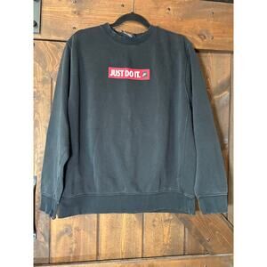 Vintage Nike men’s large just do it crew neck sweatshirt